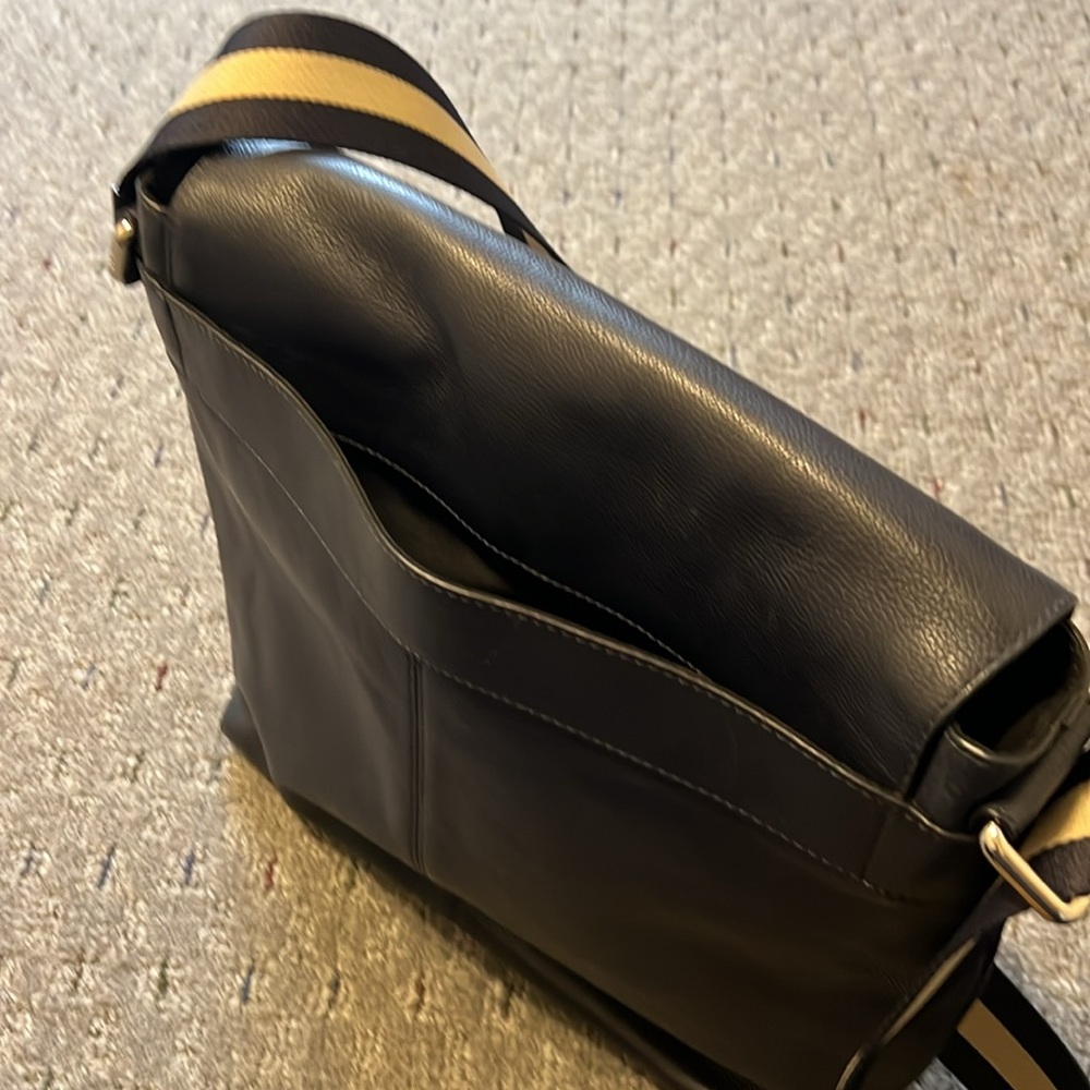 Coach Black Leather Crossbody Bag - Picture 15 of 15